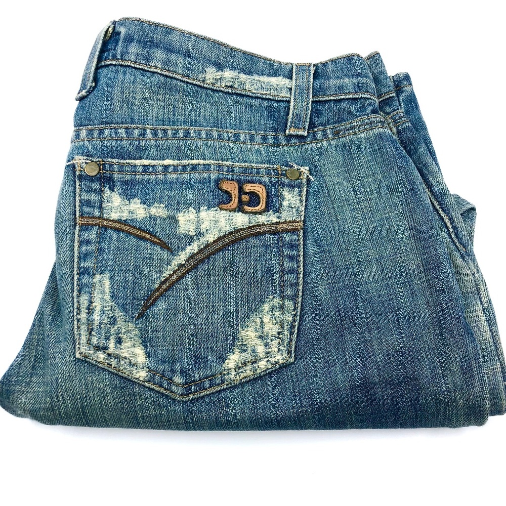 JOE'S JEANS : Honey Boot Cut Distressed-Destroyed